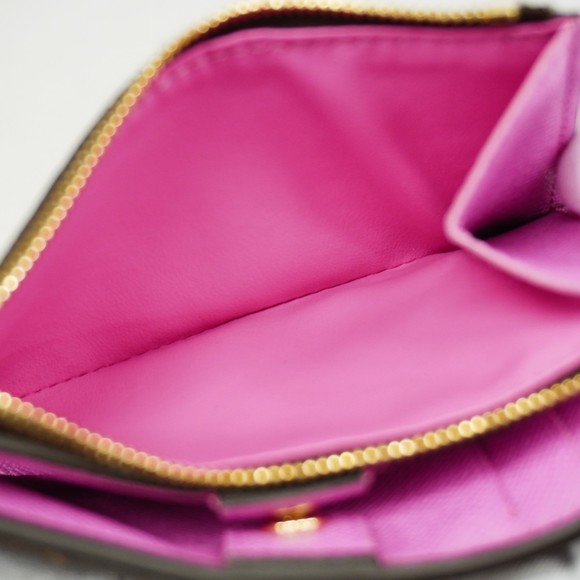 Louis Vuitton Wallet Monogram Portefeuille Lisa M82383 Brown Pink Ladies - Picture 8 of 11